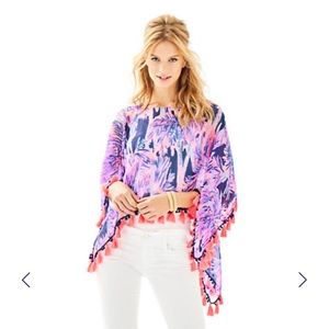 ISO Lilly Pulitzer Marina Poncho